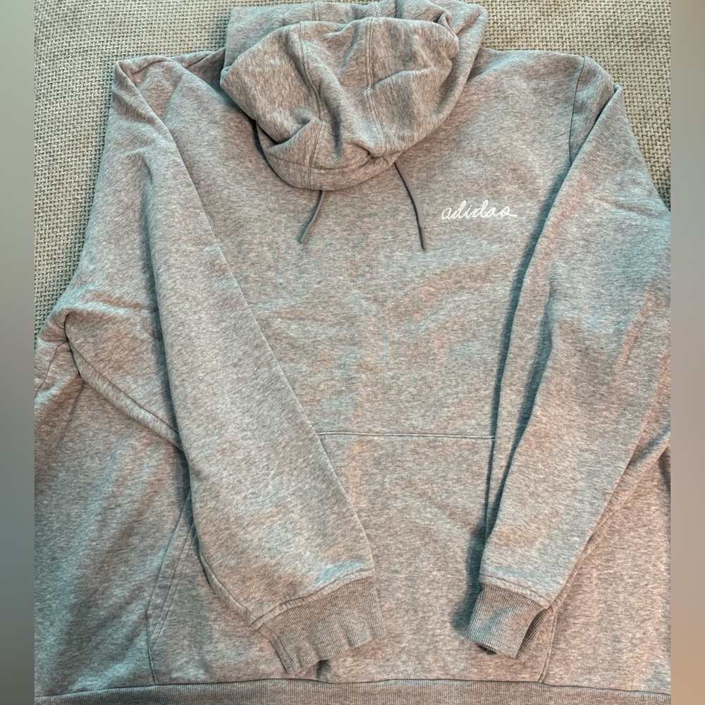 Adidas womens oversized hoodie sweatshirt size Large
